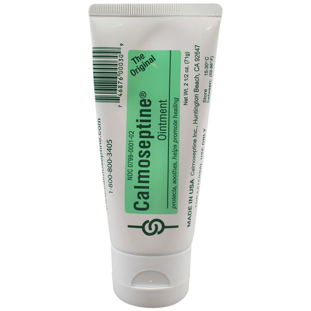 Calmoseptine Cream - Menthol Zinc Oxide Ointment