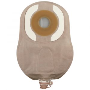 Premier One-Piece Urostomy Pouch with Flat Flextend Skin Barrier - Upgraded Design