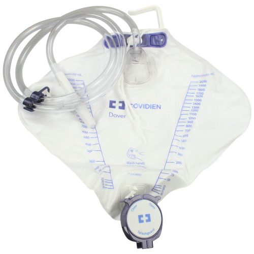 Dover Urine Drainage Bag with 48" Tubing with Luer-Lock Sampling