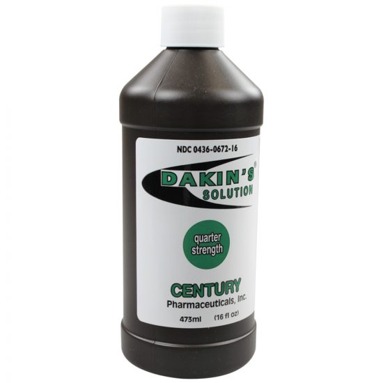 Buy Dakin S Quarter Strength Solution Sodium Hypochlorite 0 125 At Medical Monks