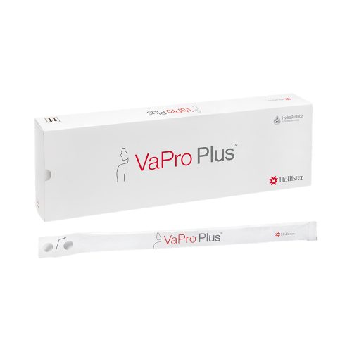 VaPro Plus No Touch Hydrophilic Intermittent Catheter With Integrated Collection Bag