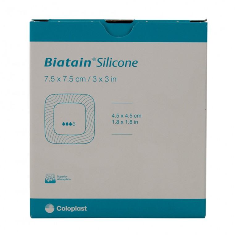 Biatain Silicone Bordered Foam Dressing