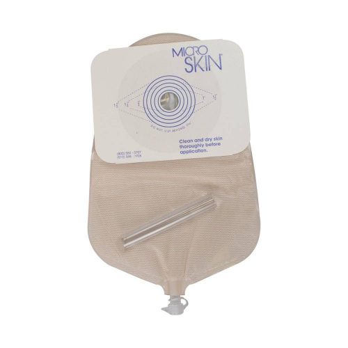 Cymed One-Piece Urostomy Pouch with MicroSkin Adhesive Barrier