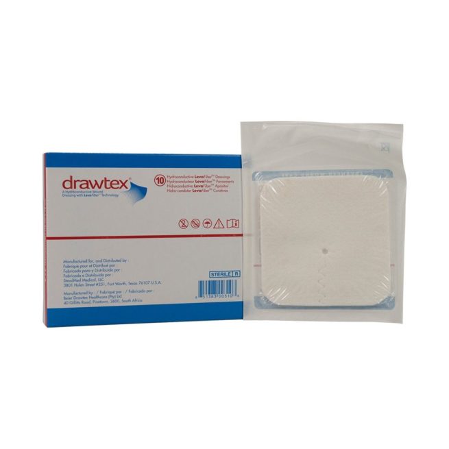 Drawtex Hydroconductive Trach Wound Dressing