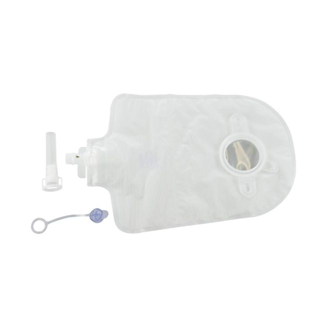 Securi-T Two-Piece Urostomy Pouch With Flip-Flow Valve