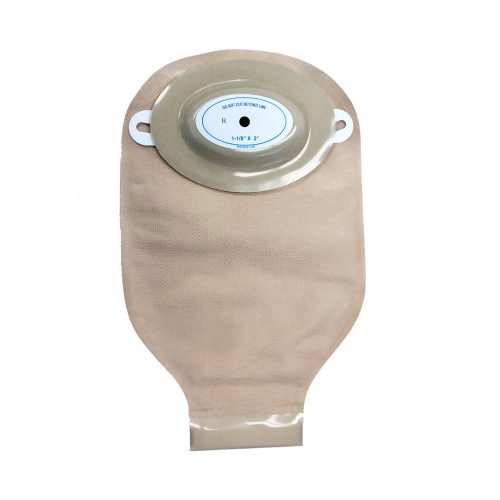 Nu-Hope Laboratories Nu-Flex One Piece Drainable Pouch with Custom Oval Nu-Comfort Barrier