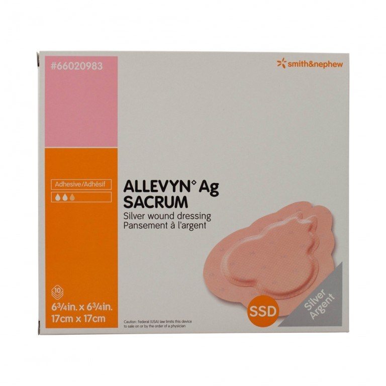 Allevyn Ag Sacrum Silver Wound Dressing