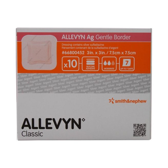 Allevyn Ag Gentle Border Foam Dressing