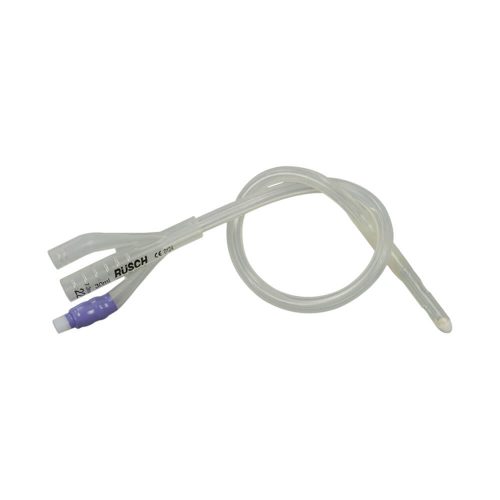 Rusch 100% 3-Way Silicone Foley Catheter