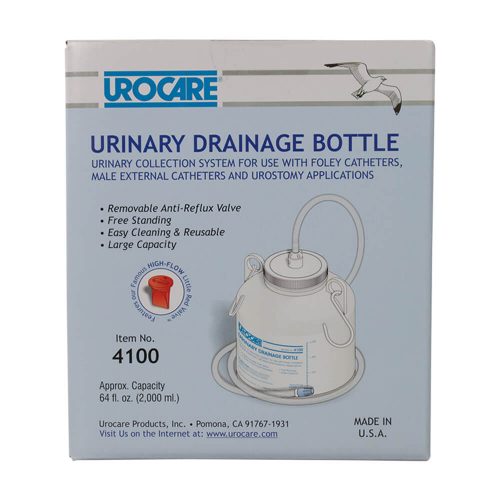 Urocare Drainage Bottle with 60" tubing