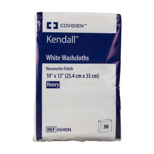 Kendall Heavy White Washcloths