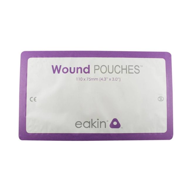 Eakin Wound Pouch With Fold And Tuck Closure