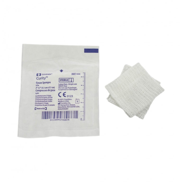 Curity Gauze Sponges USP Type VII, Sterile