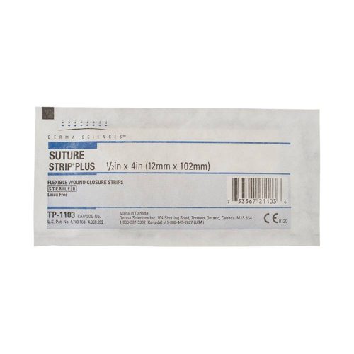 Suture Strip Plus Flexible Wound Closure Strips