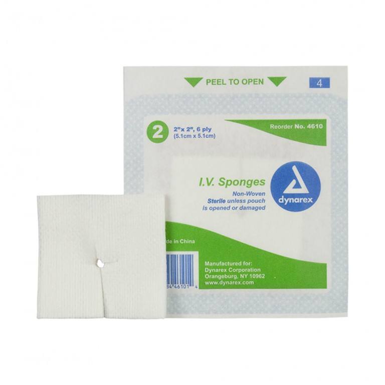 Dynarex Non-Woven I.V. Sponges