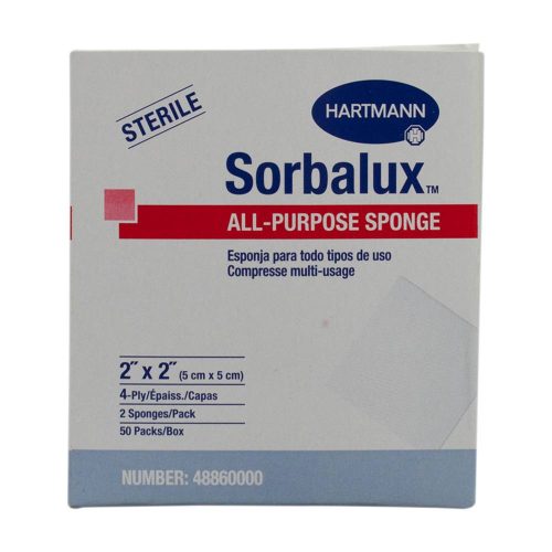 Sorbalux Non-Woven All-Purpose Sponges, Sterile