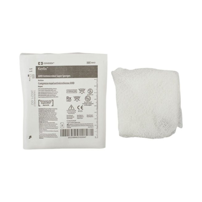 Kerlix AMD Antimicrobial Super Sponges