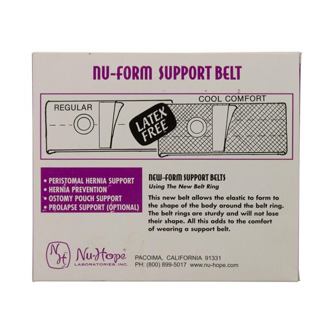 Nu-Form Support Belt, Cool Comfort Elastic