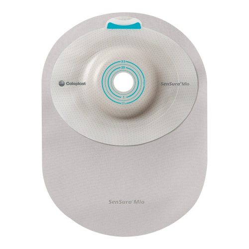 Coloplast Sensura Mio Deep Convex Cut-To-Fit One-Piece MAXI Closed Pouch with Filter
