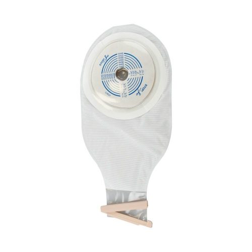 ActiveLife One-Piece Drainable Pouch with Flat Cut-to-Fit Stomahesive Skin Barrier