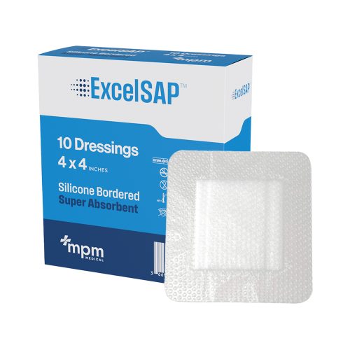 MPM Excel Bordered SAP Super Absorbent Dressing