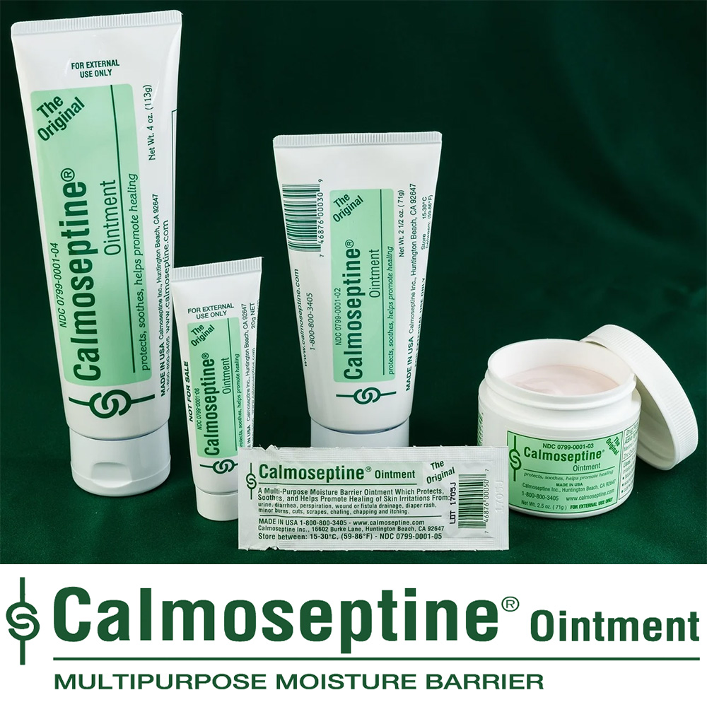 tubes of calmoseptine