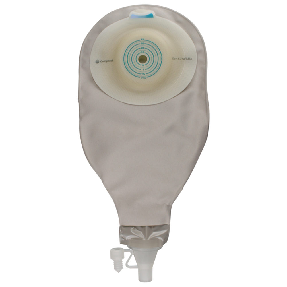 SenSura Mio One-Piece Convex Light MAXI High Output Drainable Pouch with Soft Outlet
