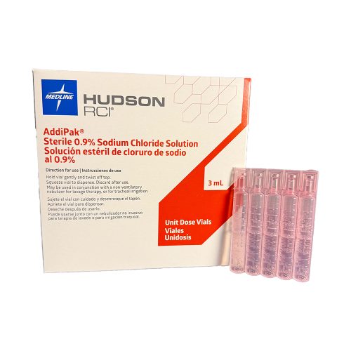 Medline Hudson RCI Addipak Unit Dose Saline Solution